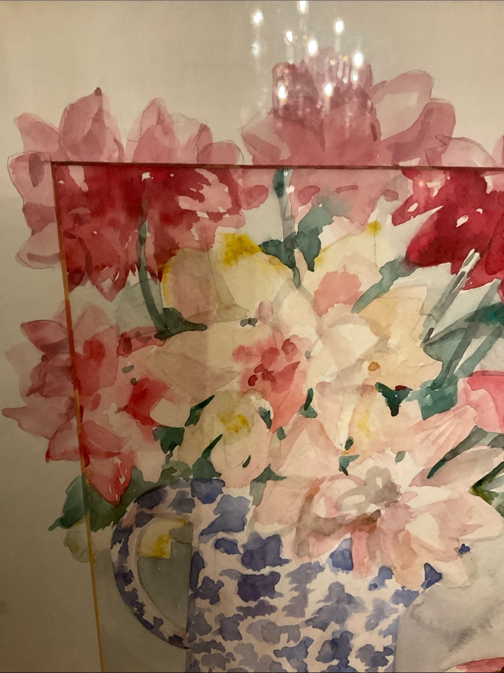 Beautiful original watercolor by Adriane Penny, MS artist,15” x11”. Mint cond. - Picture 2 of 8